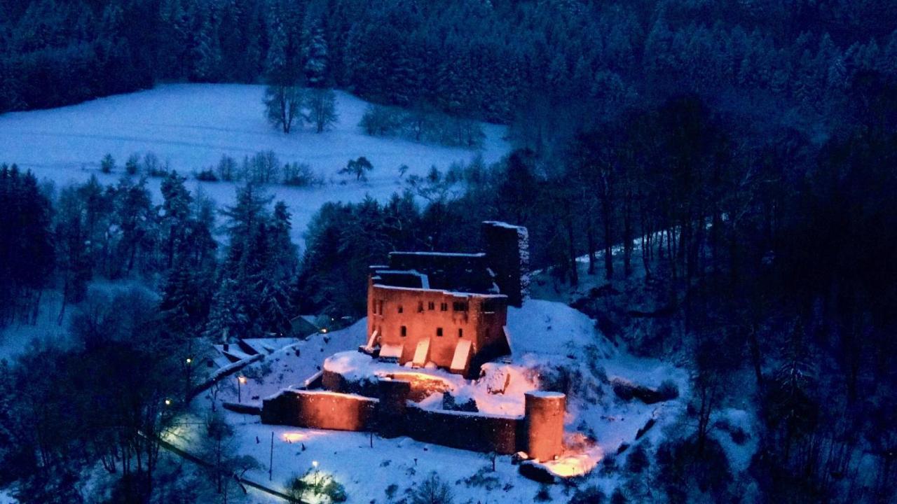 Burg Freienstein Blick 4 Sterne Mit Sauna Gammelsbach Εξωτερικό φωτογραφία
